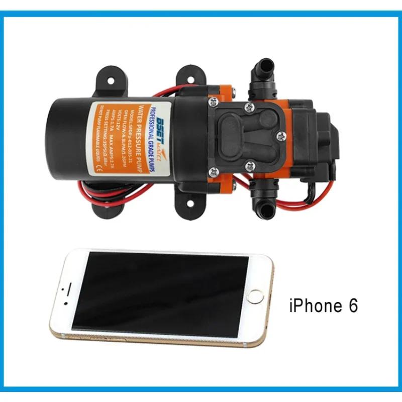 Portable 35PSI 12V Marine Water Pump Diaphragm Self-priming Pump Boat Accessories Shower Toilet Pumping Motor Home