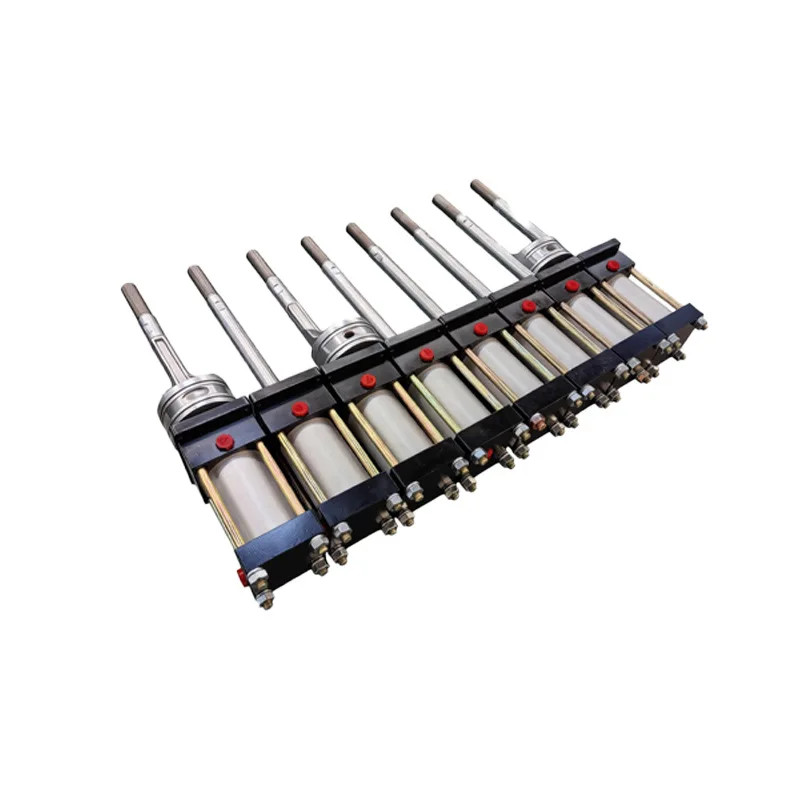 Non-standard hydraulic cylinder accessories, unloading equipment for weeding and harvesting machines, small oil cylinders