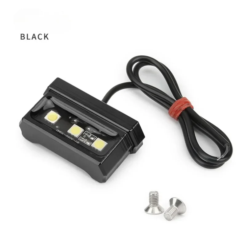 

1Pcs LED Motorcycle License Plate Light Decorative Lamp Universal for Honda Kawasaki Yamaha Suzuki Little Monkey Waterproof
