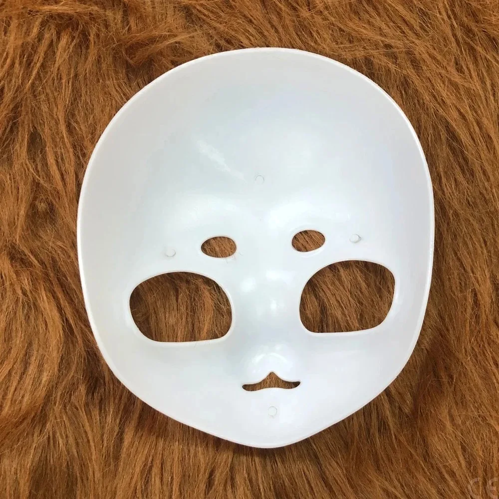 Maschera Kigurumi Base Teschio Animale Gatto DIY in Plastica Spessa per Cosplay, Costume da Festa Anime, Oggetto di Scena, Regalo