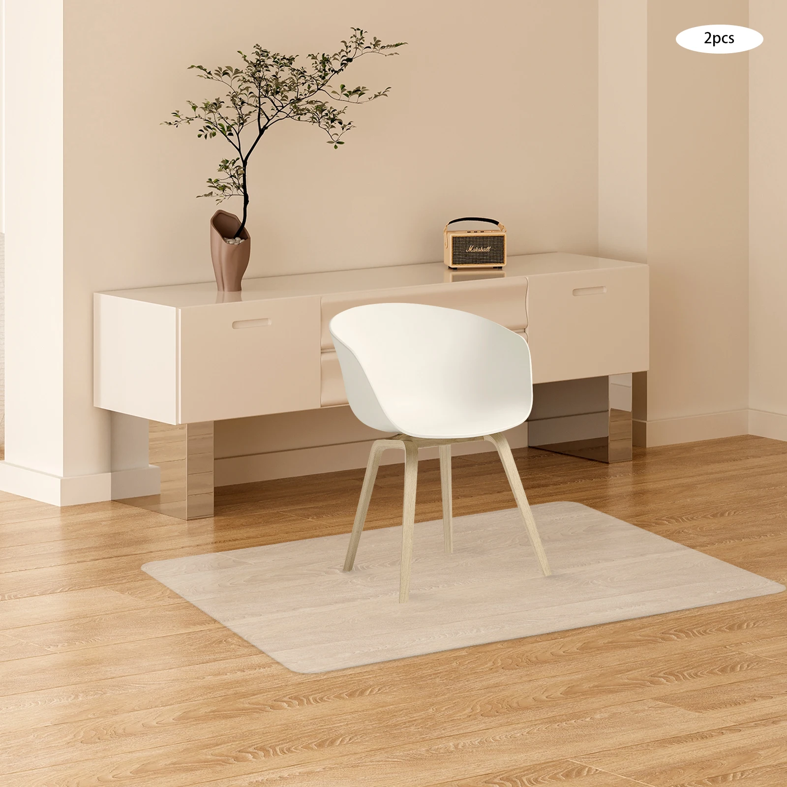 

Office Chair Mat for Hard Floors, Clear Hardwood Mat for Desk Chairs