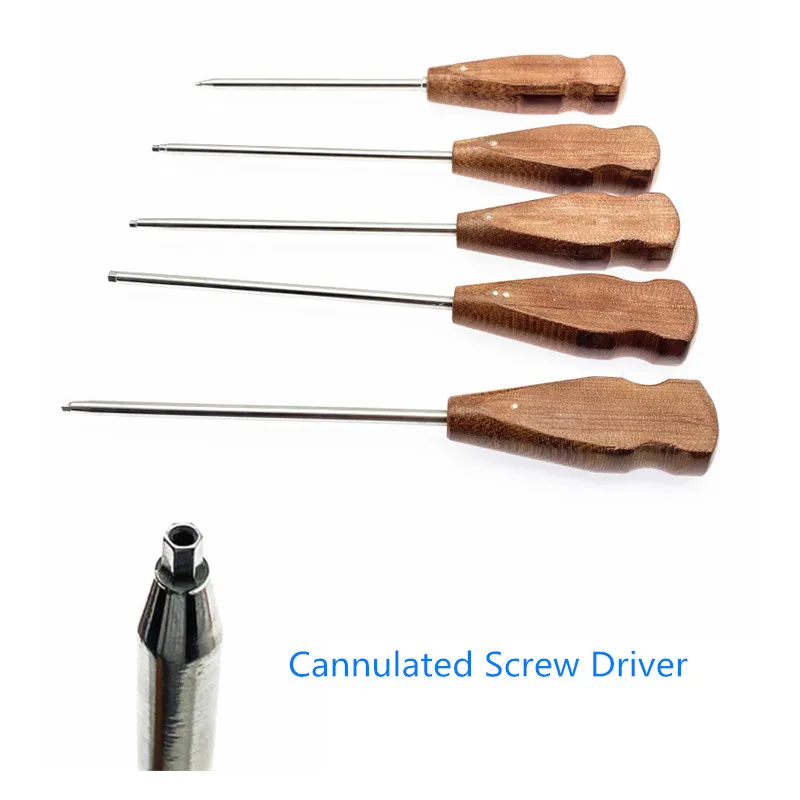 Cannulated Bone Screw hex bone screwdriver Veterinary orthopedics Instrument