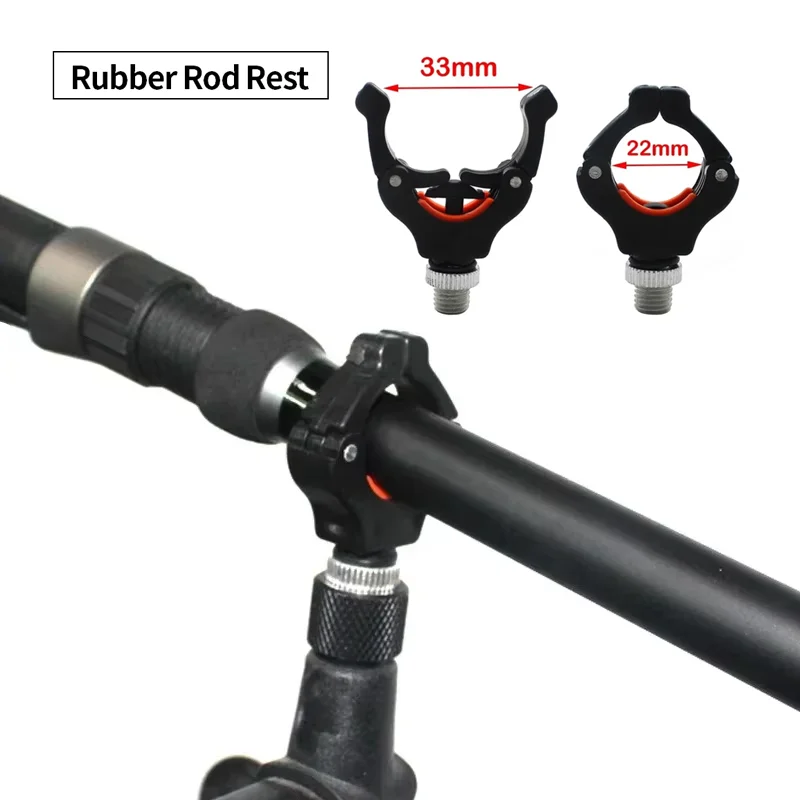 1 Stück Karpfenangel-Zubehör Rutenhalter für Rod Pod mit Magischem Magnethalter M3/8 (IFI) für Karpfenangel-Ausrüstung
