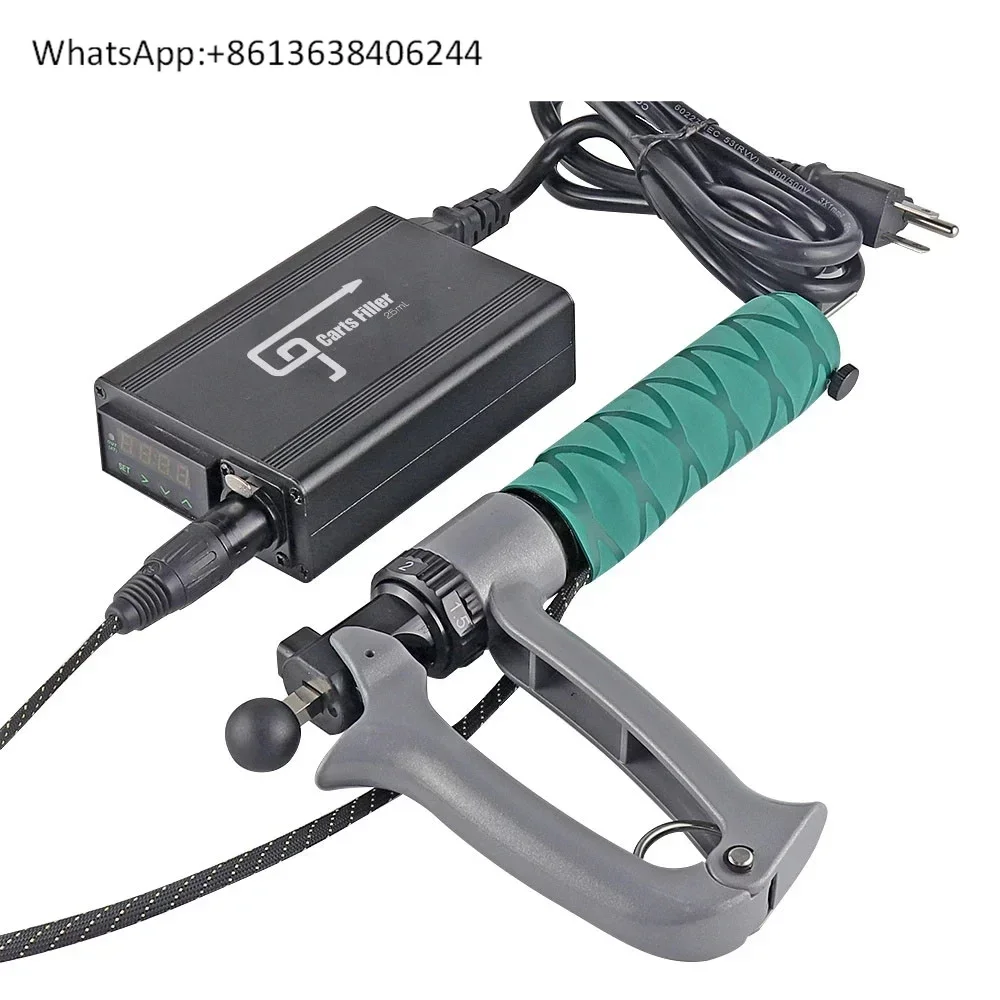 

2021 Newest Handheld Semi-automatic Portable Oil Filling Machines CBD Atomizer Gun Cbd Vape Pen Cartridge Filling Machine