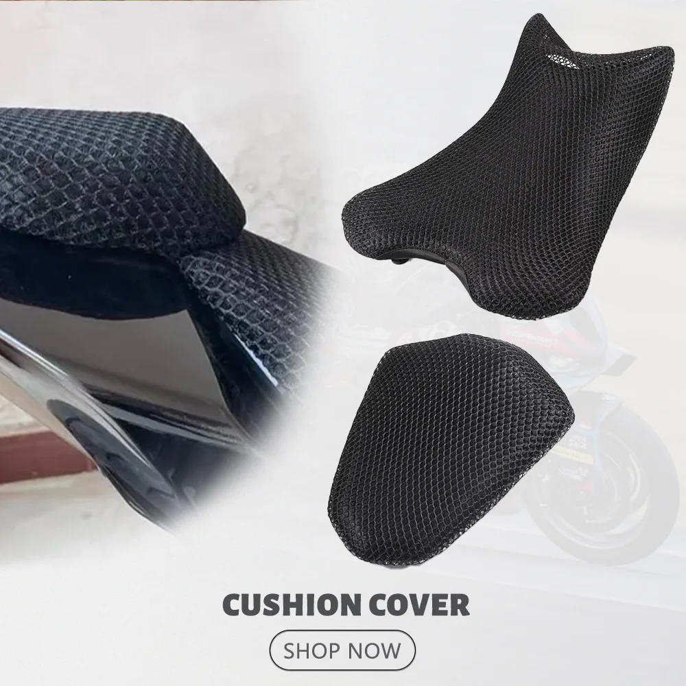 

Для CFMOTO 450SR SR450 250SR SR 450 SR 250 250SR SR250 2023 2024, аксессуары, чехол для подушки сиденья, термозащитный кожух, 3D сетка