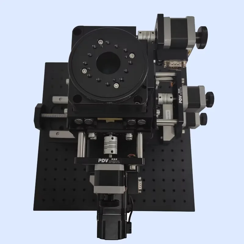 High-precision electric six-degree-of-freedom adjusting table