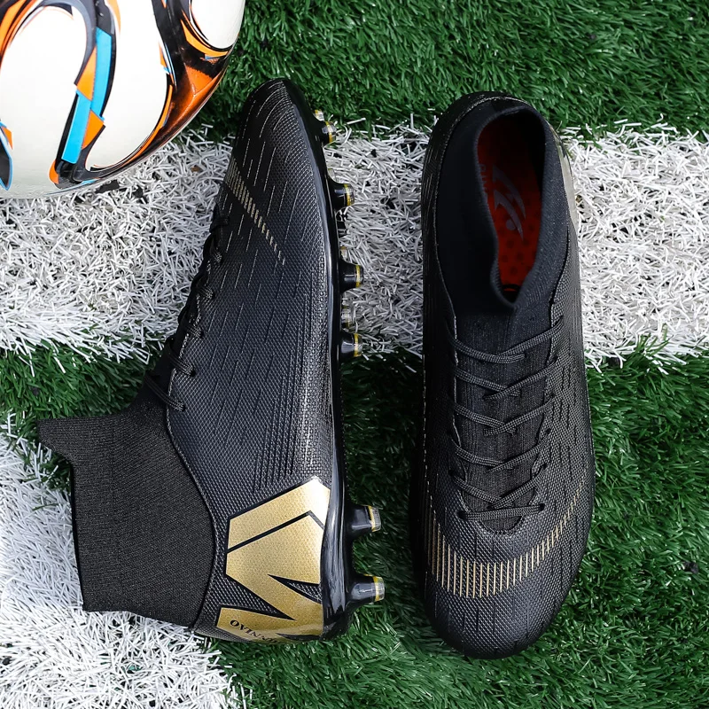 

Men Professional Football Shoes Society Cleats Soccer Shoes Indoor Football Field Boots Grass Training AG/FG Sneaker