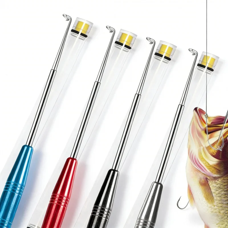 

Fishing Hook Quick Removal Tool4Tube Storage Safety Gear Adult-Specific Fishing Tool Detachable Descending Device