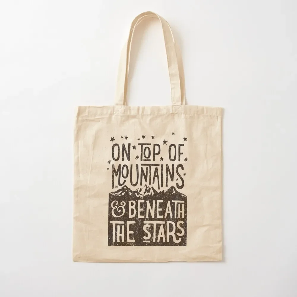 

On Top Of Mountains Tote Bag sac pour femme hand bag ladies Tote Bag