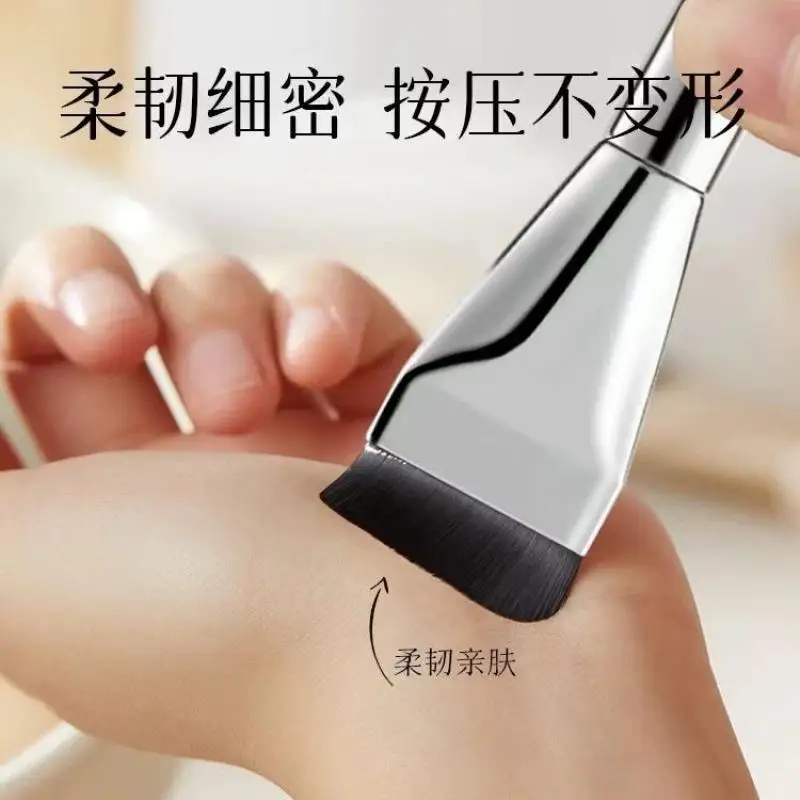 Make-up gereedschapset Combinatie Platte kop Foundation Brush Foundation Cosmetisch Puff en Make-uppalet Gemakkelijk te gebruiken voor beginners