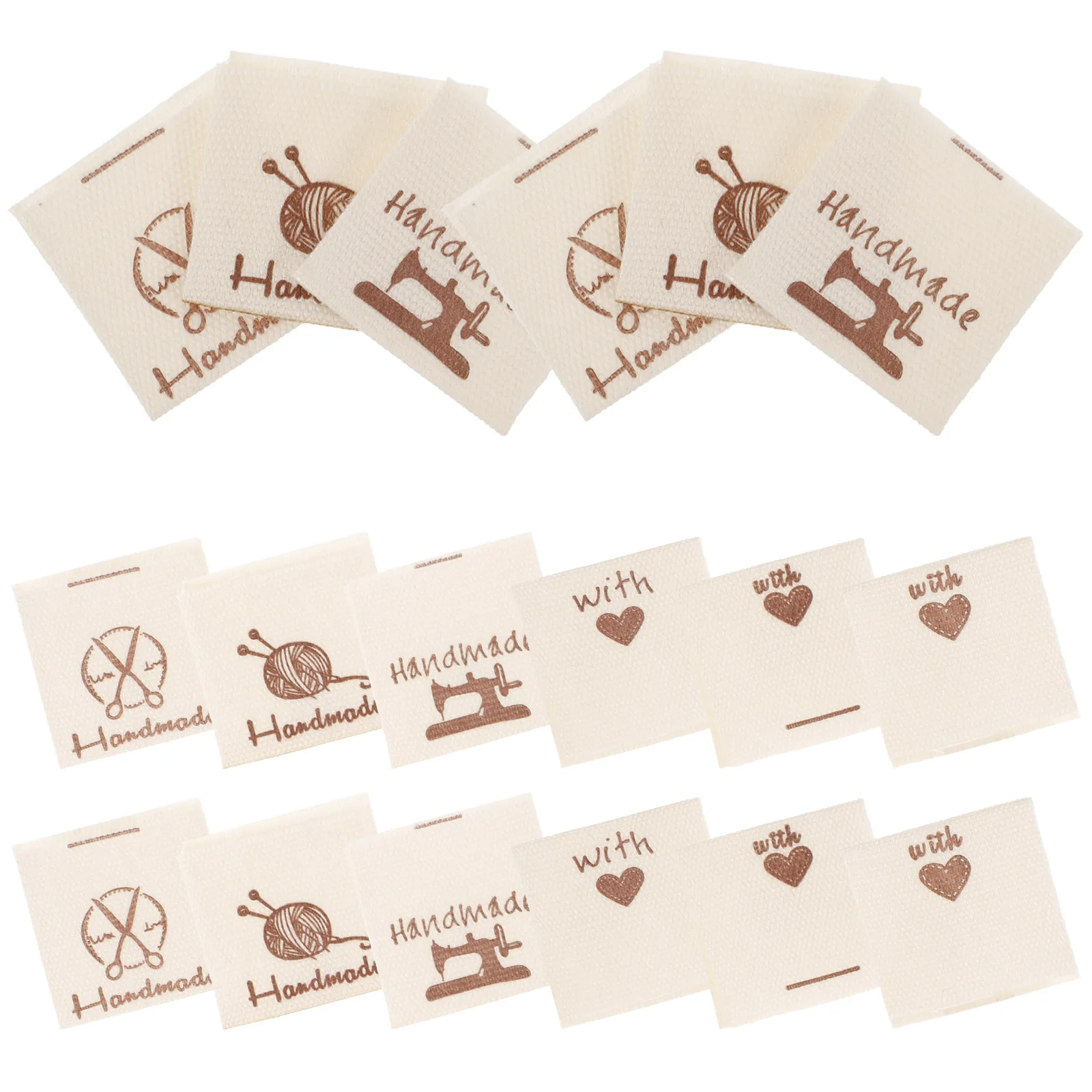 

90 Pcs Clothes Tag Sewing Label Tags Clothing for Embroidery Labels Fabric Handmade Items