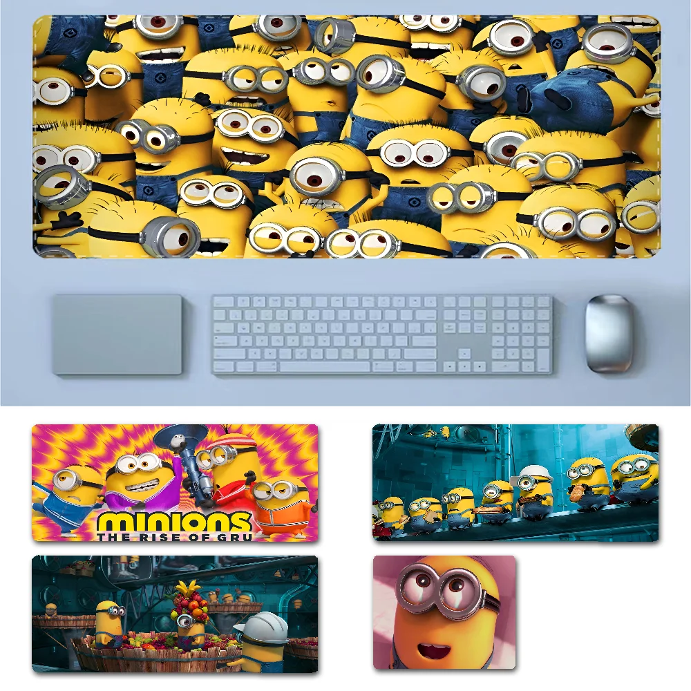 

M-Minions Cartoon Cute Mousepad New Arrivals Gamer Speed Mice Retail Small Rubber Mousepad Size for big CSGO Desktop PC Laptop