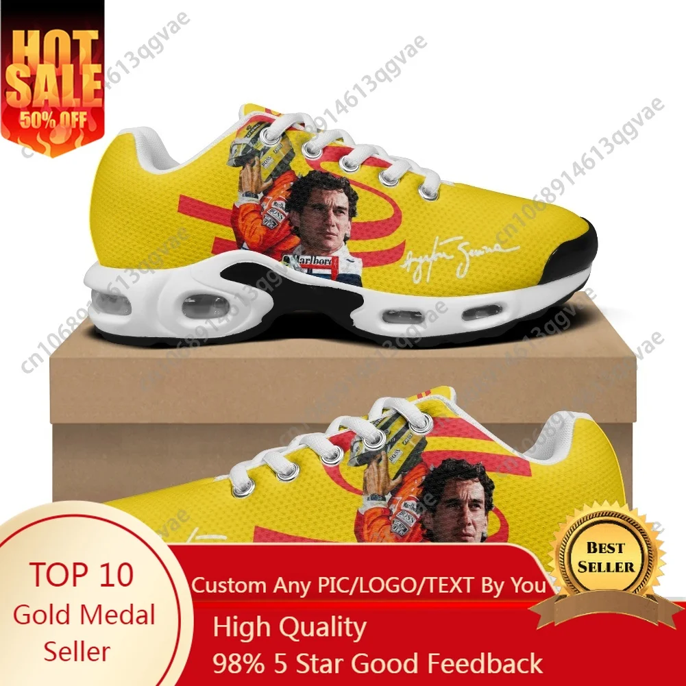 アイルトン・セナ-エアクッションスニーカー-メンズ-レディース-ティーンエイジャー-スポーツシューズ-高品質カスタムメッシュスニーカー