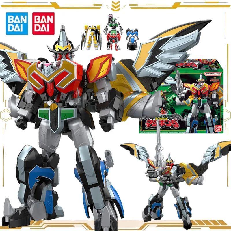

Bandai Original Super Sentai Anime Figure Candy Toy SMP Assembly Model Demon-god Action Figure Toys for Boys Girls Kids Gift