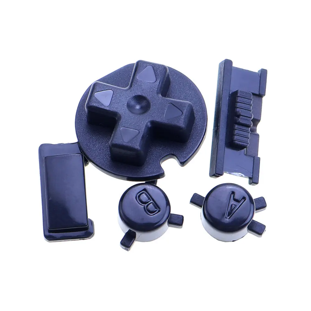 Picture 4: 1Set High Quality Button Kit Direction Key Operation Key A B Cross D-Pad Key For Gameboy Color GBC Game Replacement Parts