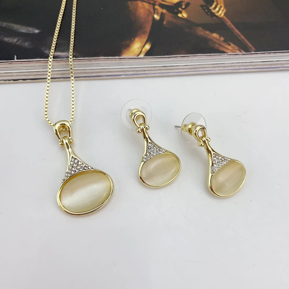 

Модные серьги-подвески золотого цвета с цветком, Дубай, роскошный модный комплект ювелирных изделий для женщин и женщин, серьги, комплект колец KY25124