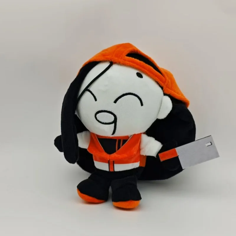 Nuevo juguete de peluche de carnicero, muñeco de peluche de monstruo asesino, personaje de juego suave, regalo coleccionable para fanáticos del terror