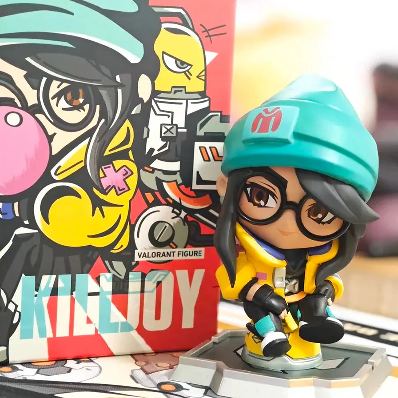 

Оригинальная игровая фигурка Valorant Killjoy, коллекционные украшения, подарки на день рождения для мальчиков