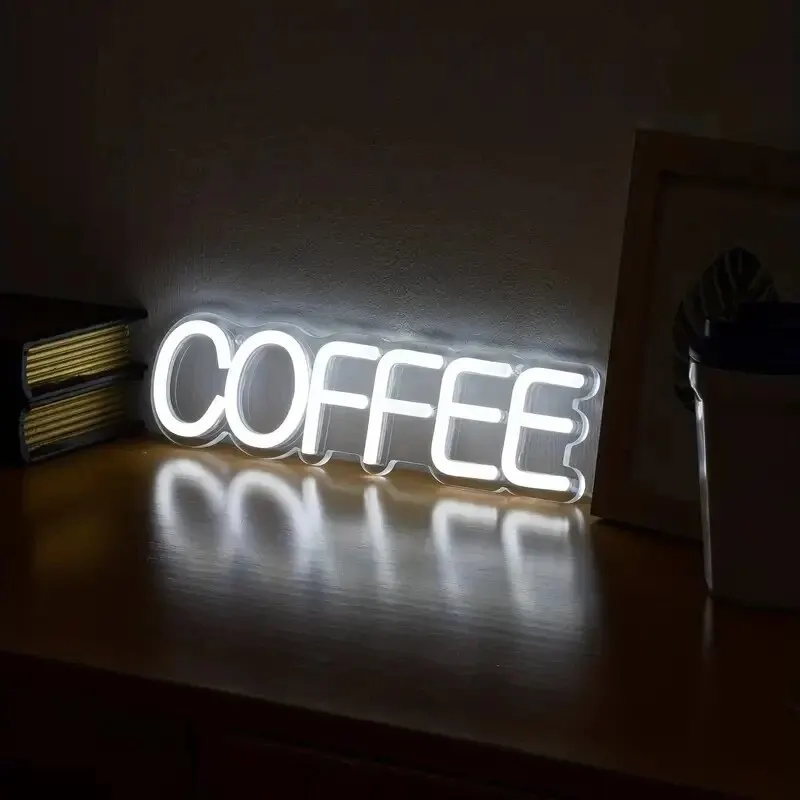 Coffee Neon Signs Led Neon Light Restaurant for Beer Bar Club Bedroom Hotel Pub Cafe Wedding Birthday Party Wall Neon Sign view 2