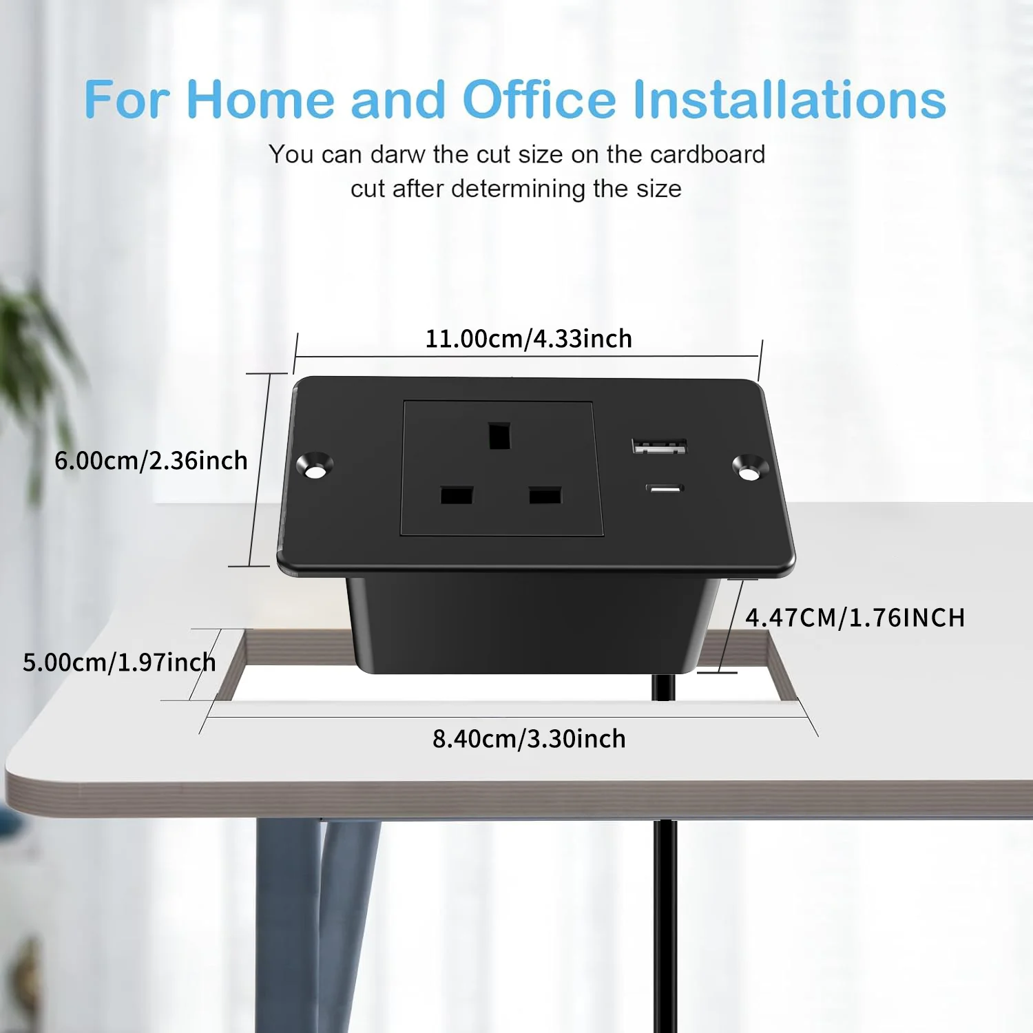 UK Embedded Recessed Power Str - Office Furniture Uk 评论和价格