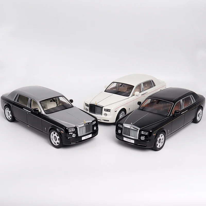 Rolls-Royce Phantom extended seven generations 1:18 alloy full miniature simulation model, adult decoration, boys toys