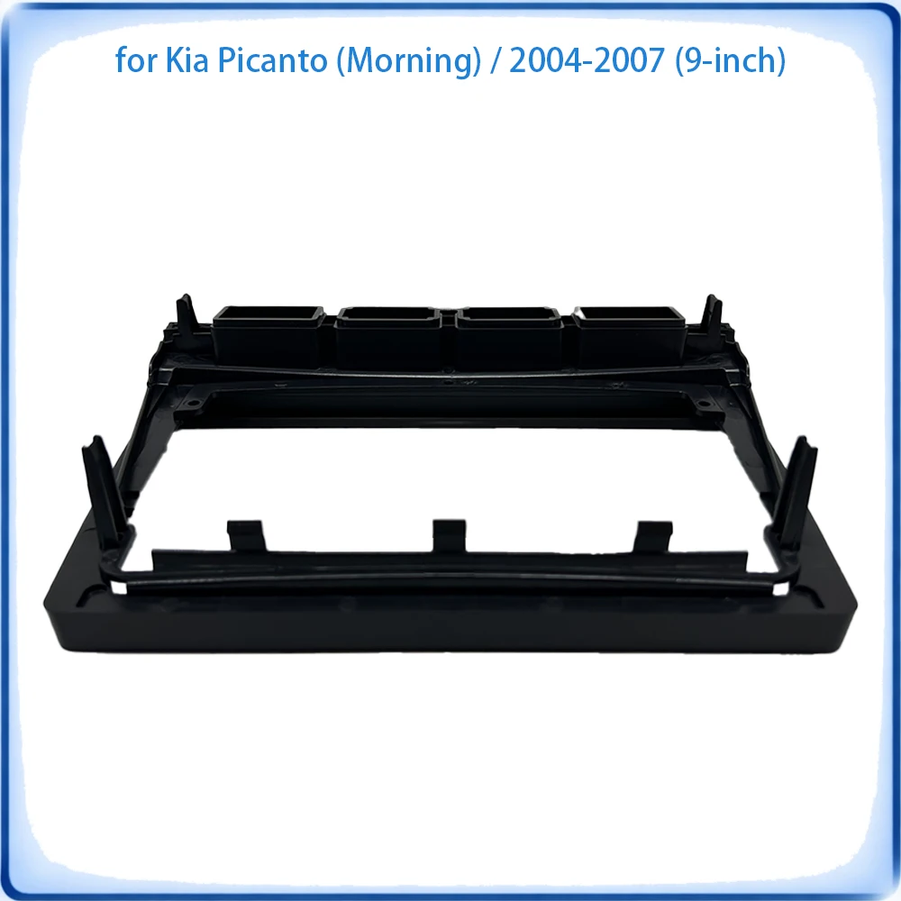 Car Radio Fascia Frame For Kia Morning Picanto 2004-2007 9 inch Wiring Harness Power Cable Car Accessories Plug & Play view 5