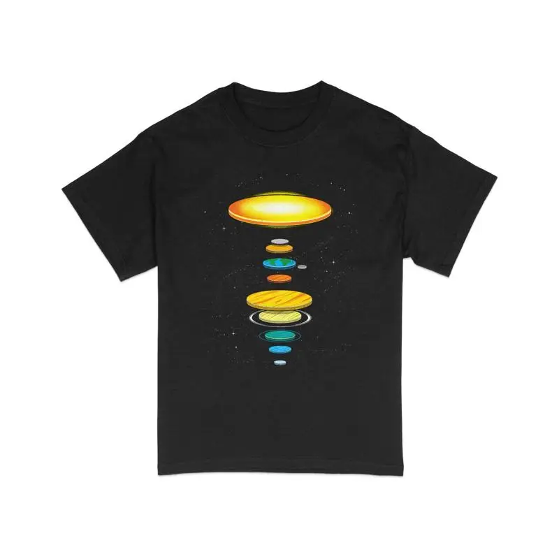 

Colorful Solar System Planets T Shirt Astronomy Enthusiast Space Themed Apparel for All Ages