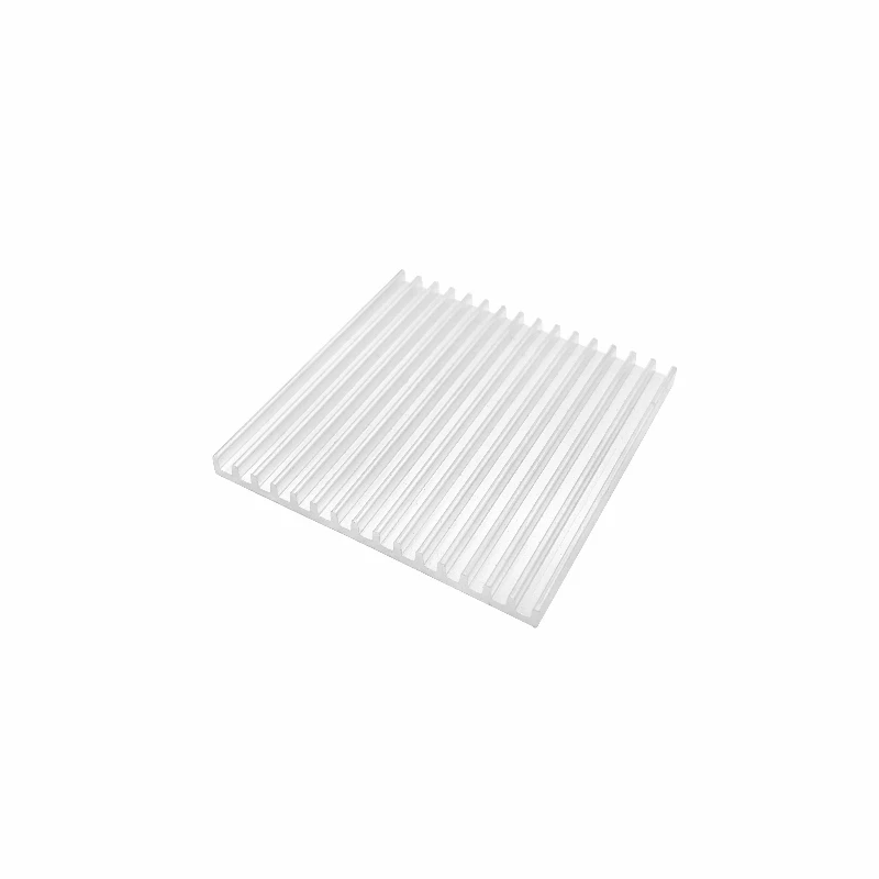 Aluminum Profile Heatsink 50x4x50mm, Custom CPU Cooler for Electronic Equipment, Router & PCB Motherboard Thermal Radiator