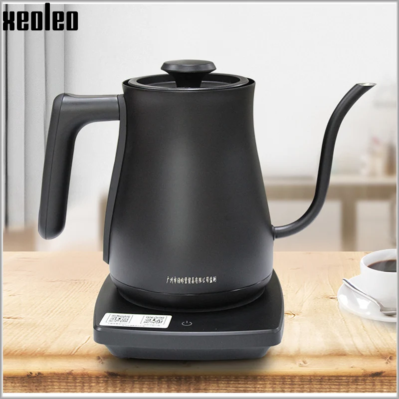 XEOLEO 800 мл кофейный чайник умный кофейник 1350 Вт чайник с переменной температурой быстрый нагрев электрический кипящий котел для кофе/чая