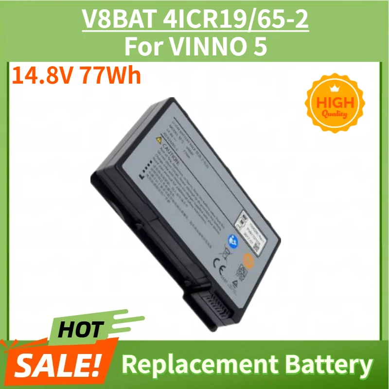 High Quality Ultrasound Replacement Battey 14.8V 77Wh for VINNO 5,V8BAT 4ICR19/65-2