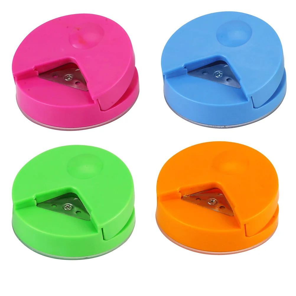 Угловой дырокол с радиусом R4, триммер для бумаги для фотокарточек, легкий, маленький размер, чистая закругленная резка, простота в эксплуатации