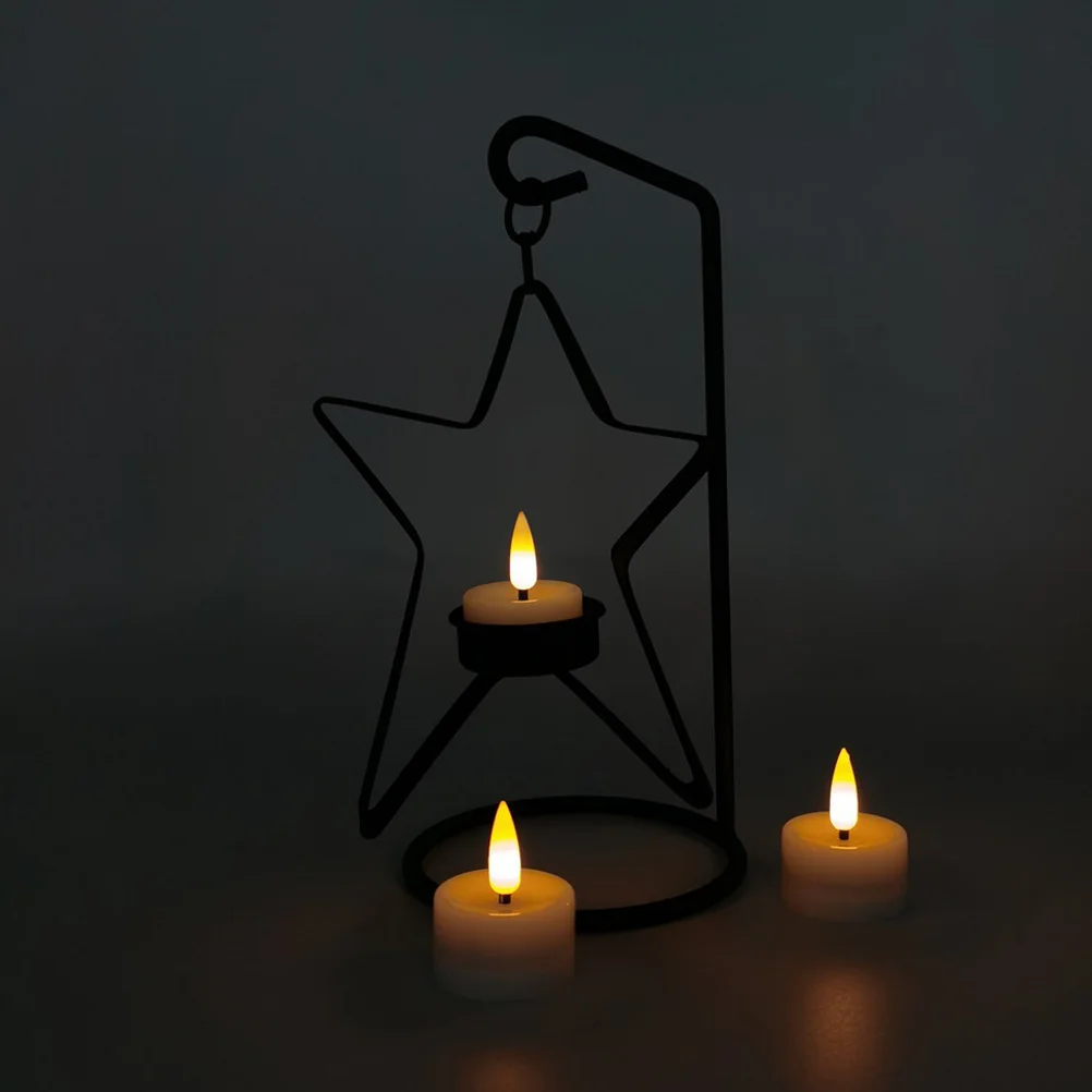

12pcs Led Lamps Simulated Light Party Decor Electric Candles Warm Light Energy Saving Bedroom Living Room Bar