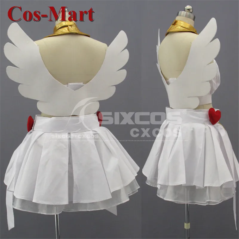 Cos-Mart Anime Panty & Stocking Stocking·Anarc Cosplay Costume White Angel Formal Activity Party Role Play Clothing Custom-Make