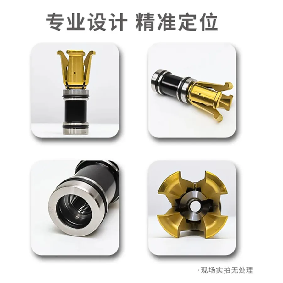 Taiwan 4 Petal Pull Claw BT30 BT40 CNC Spindle Gripper, Inner & Outer Thread Pull Claw for Drilling & Tapping Machine