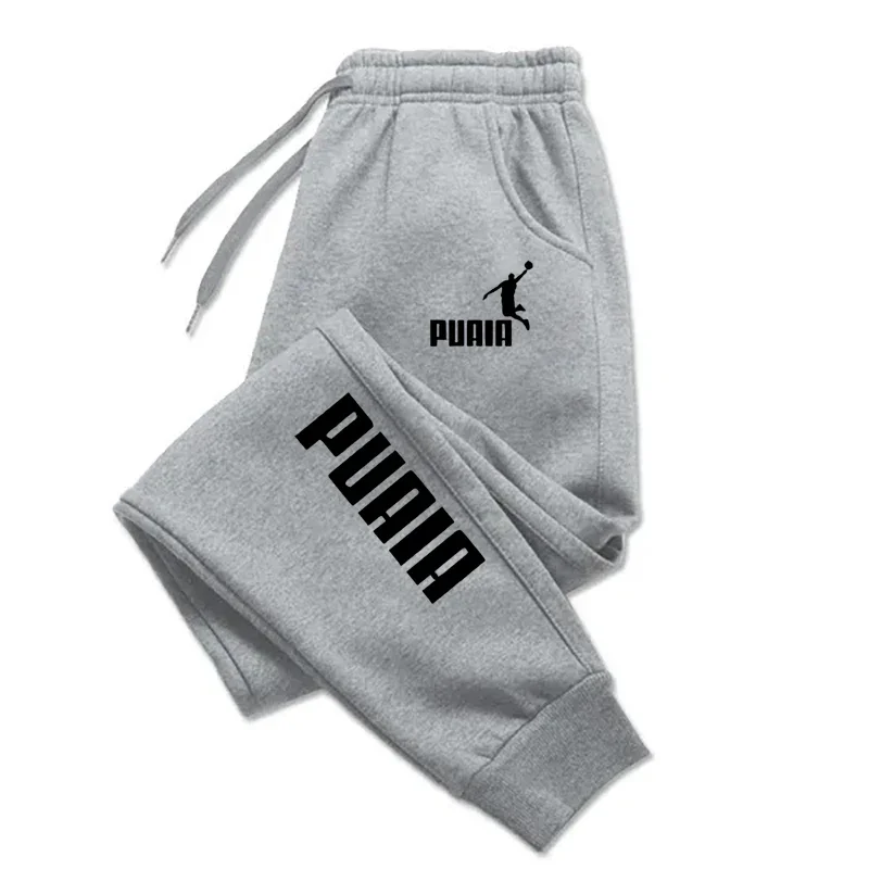 Spring and autumn new street trend men's and women's sweatpants, outdoor jogging basketball casual pants, men's sports pants