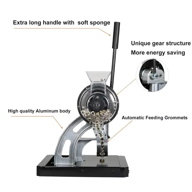 10mm Manual Eyelet Punching Machine