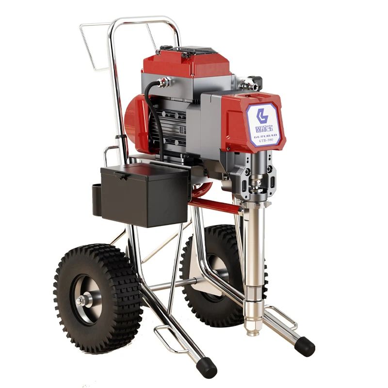 GTB 980 New Product High Pressure Airless Paint Putty Spraying Machine With Piston For Wall Painting Machine