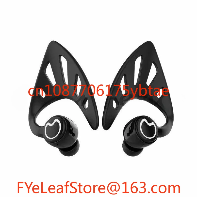 

for Phone Gaming Gifts Elf Bluetooth Earphones Stereo Music Ear Hook Headphone Wireless Earphones APP Control RGB
