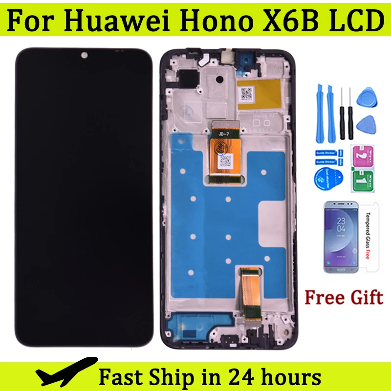 For Huawei Honor X6b LCD Display Touch Screen Digitizer Replacement Assembly For Honor X6b JDY-LX1 JDY-LX2 LCD Replacement