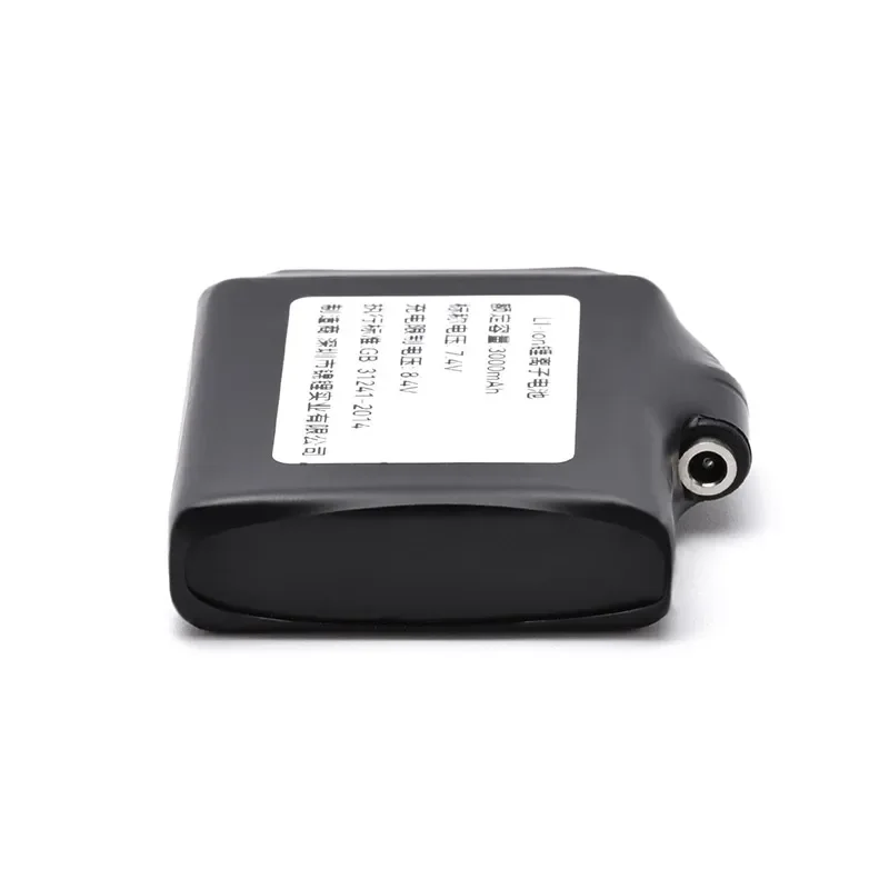 قفازات ساخنة 755060-2S بطارية 3000mAh 7.4V بطارية ليثيوم بوليمر لسترة التدفئة والجوارب والشتاء المضادة للتجمد التدفئة Bateria