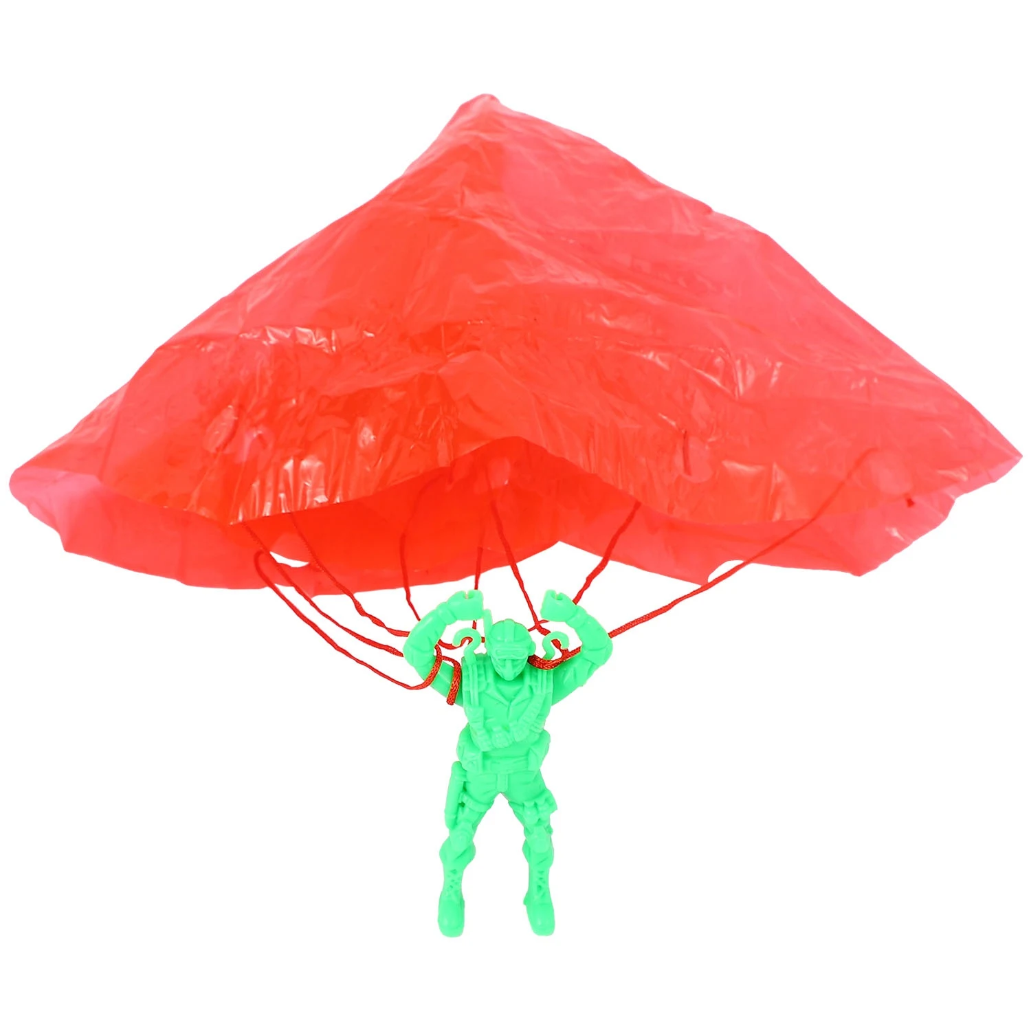 Plastic Ejecting Parachute Toy Outdoor Soldier Hand Throwing Parachute Toys For Children Boys Girls Gifts