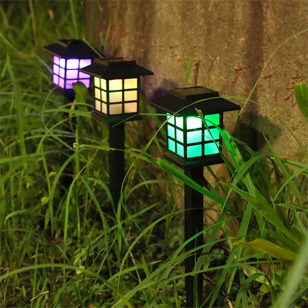 Imagem -06 - Solar Led Luzes ao ar Livre Impermeável Lawn Light Garden Pathway Quintal Pátio Passarela Lâmpada Decoração de Natal Pcs Pcs Pcs 12 Pcs 20 Pcs