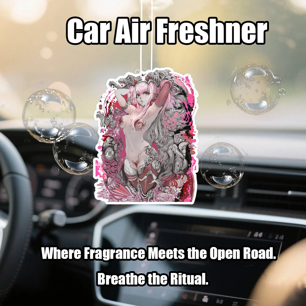 1/5/10 Fallen Angel Car Aromatherapy Dark Series Widely Applicable Scope Rear View Mirror Air Outlet
