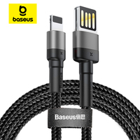 Baseus 2.4A Cable USB For iP Charging Data Cable For iPhone 11 iPhone X iPhone 8 7 6