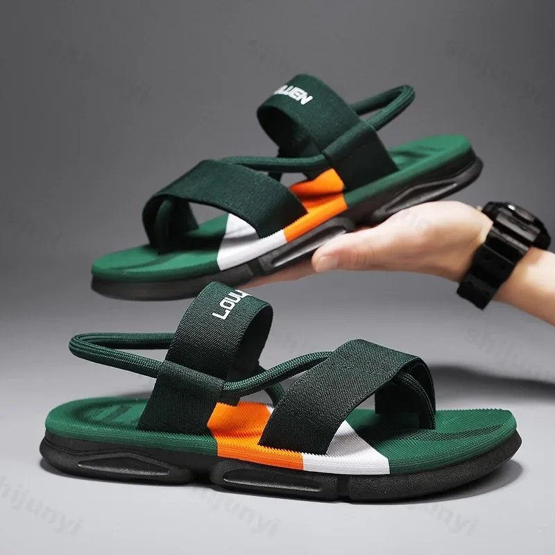 

Men Sandals Summer Beach Flip Flops Fashion Breathable Casual Beach Men Sandals Summer Outdoor Flat Comfort Shoes Zapatos Hombre