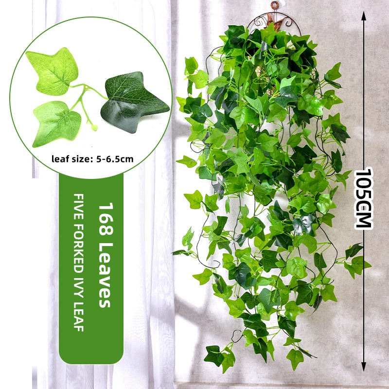 Artificial Ivy Vines Fake Leaves Garland 105cm/41.3in Long Clover Plant for  Floral Arrangement for Wall Hanging Backdrop Bouquet