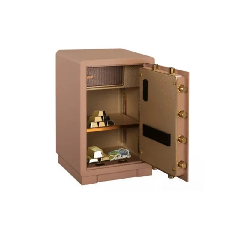 All‑steel Intelligent Fingerprint Code Storage Cabinet, With Inner Divider for Office Financial Storage