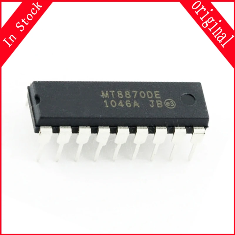 10pcs/lot MT8870DE MT8870 DIP-18 In Stock