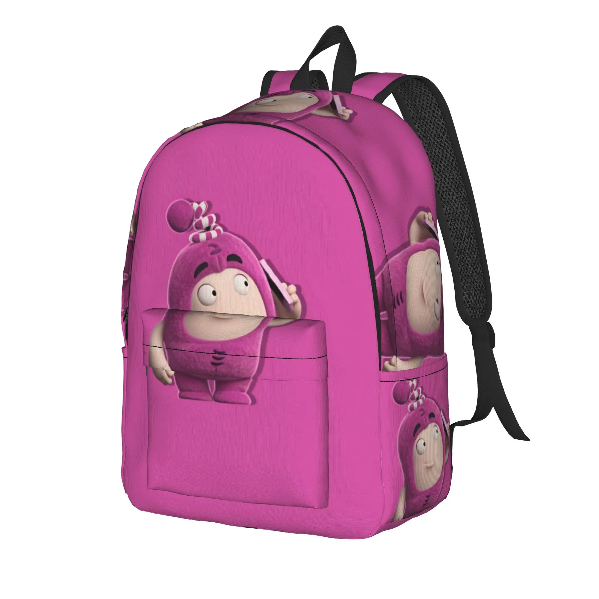 Oddbodes Cartoon  Backpack  Outdoor Style Backpacks Youth Custom Pattern School Bags Fun Rucksack