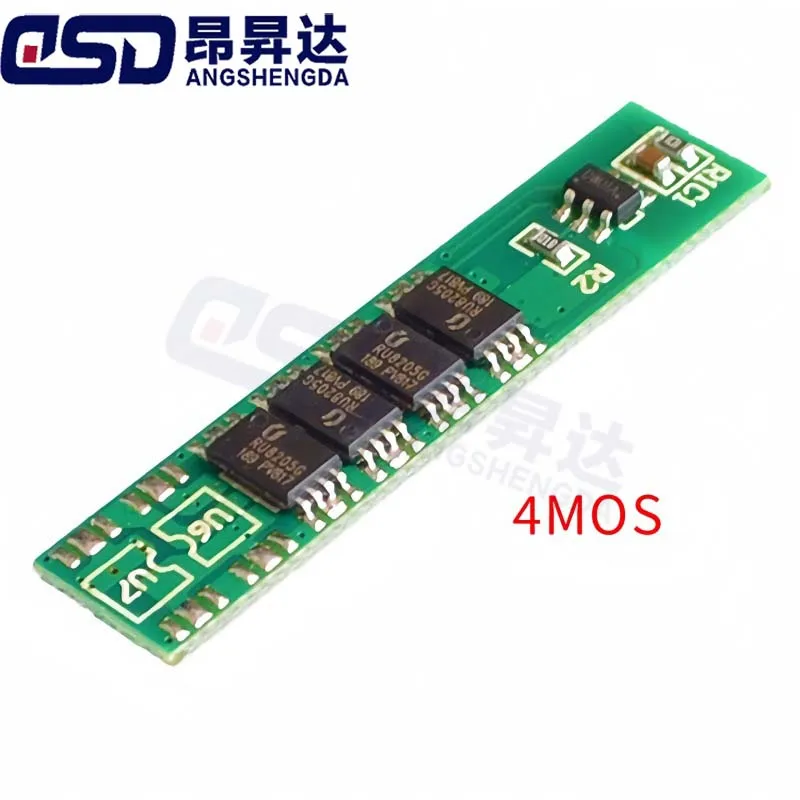 1 قطعة 1S 7.5A 10A 15A 3.7V ليثيوم أيون 3 4 6MOS BMS PCM لوح حماية البطارية PCM لبطارية ليثيوم الأسد 18650
